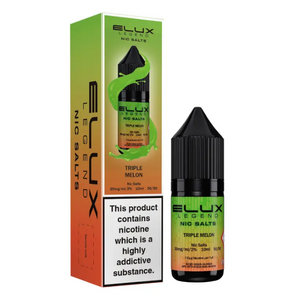 elux legend nic salt - triple melon