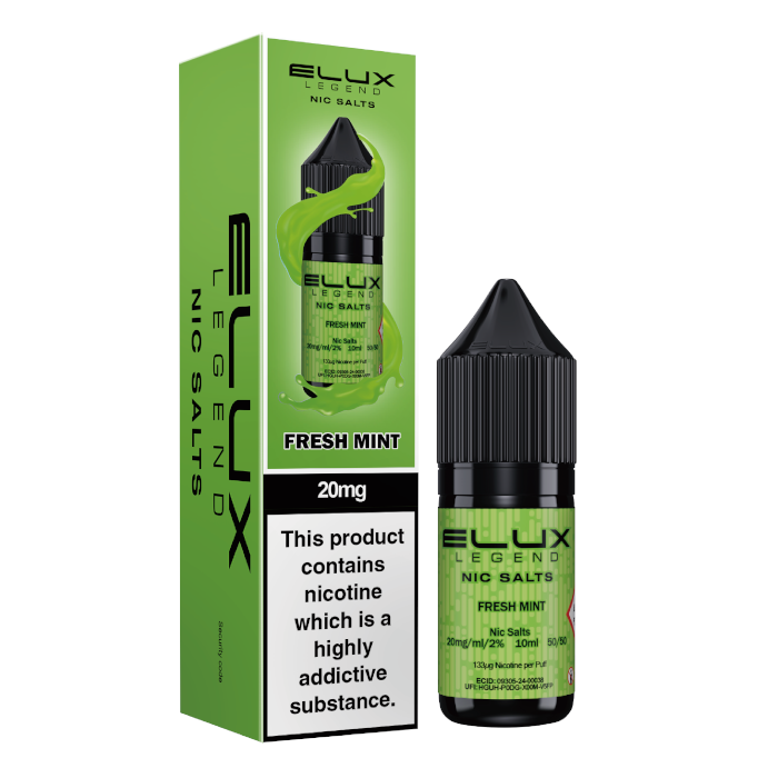 elux nic salt - fresh mint