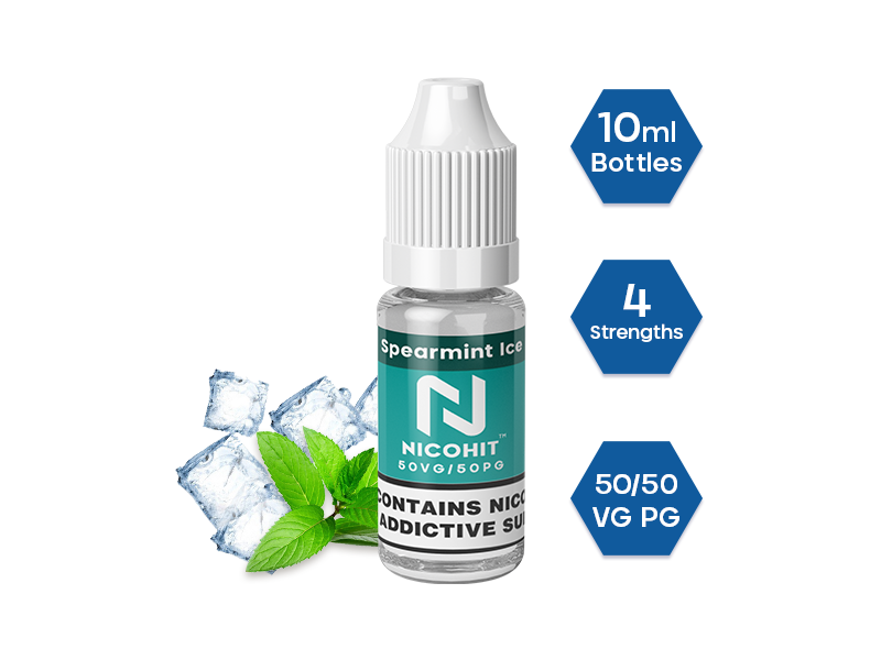 Nicohit 10ml - Spearmint Ice *NEW