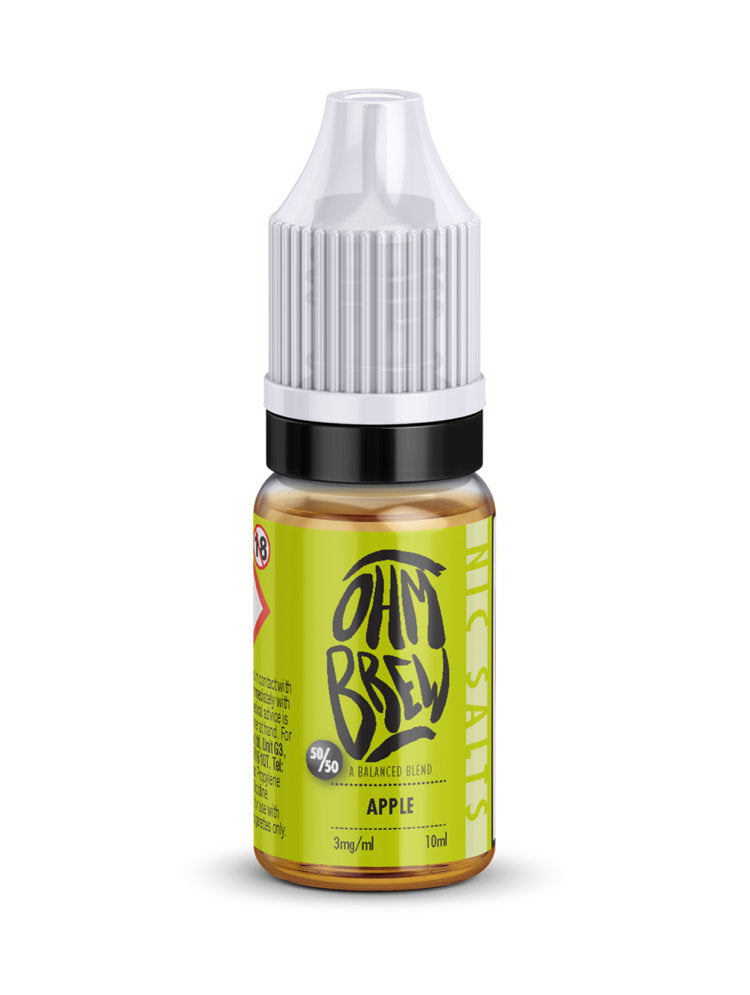 Ohm Brew Nic Salts - Apple