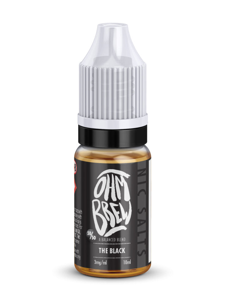 Ohm Brew Nic Salts - The Black