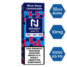 Load image into Gallery viewer, NICOHIT SALTS - BLUE RAZZ LEMONADE
