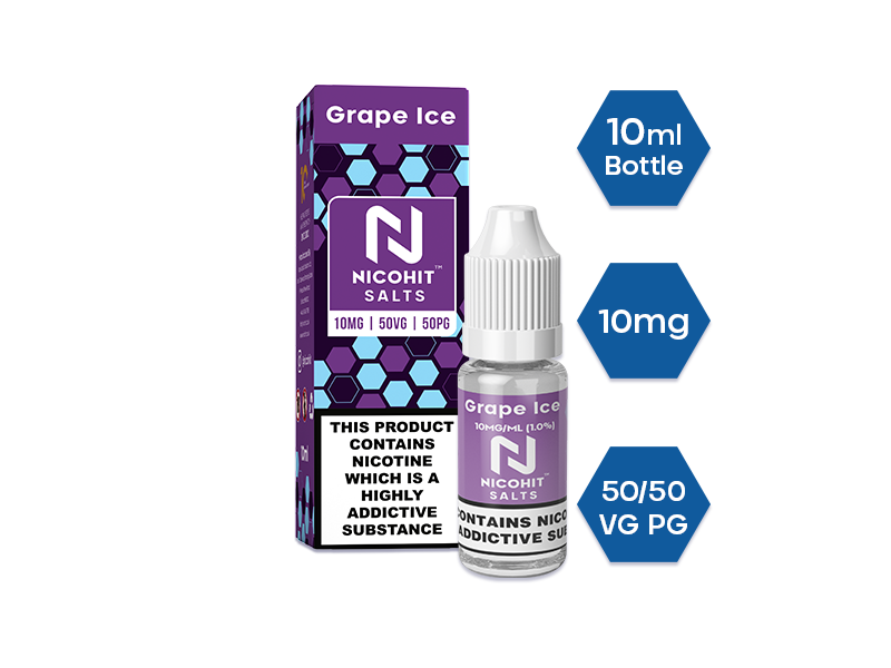 NICOHIT SALTS - GRAPE ICE