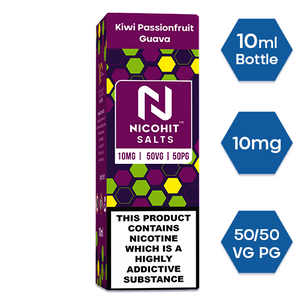 NICOHIT SALTS - KIWI PASSIONFRUIT GAUVA