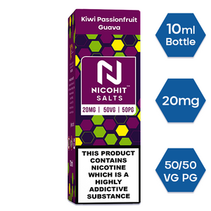 NICOHIT SALTS - KIWI PASSIONFRUIT GAUVA